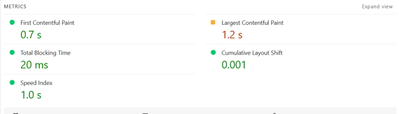 CWV Metrics