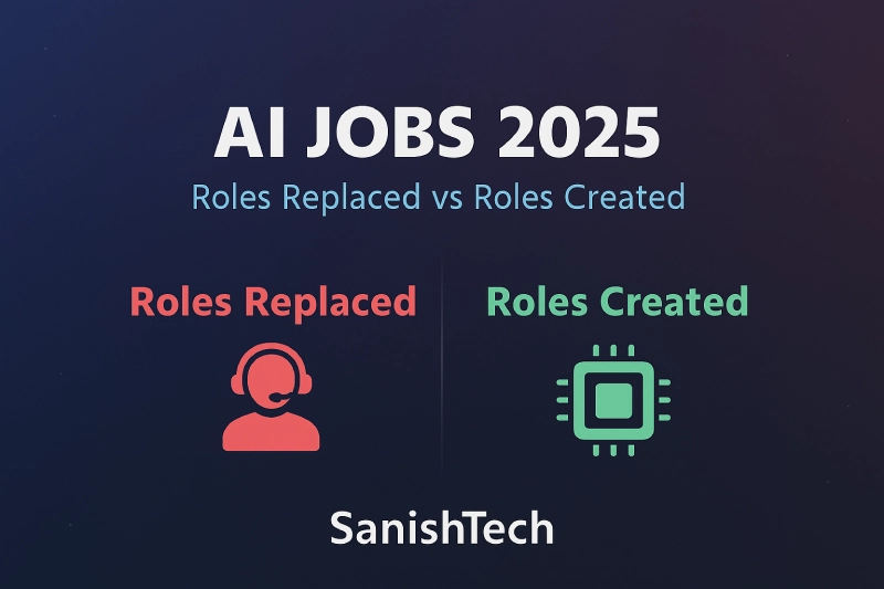 Read more about the article AI Jobs in 2025: Roles Replaced vs. Roles Created [With Infographic]