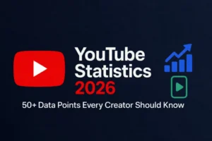 Read more about the article 50+ YouTube Statistics Every Creator Should Know in 2026