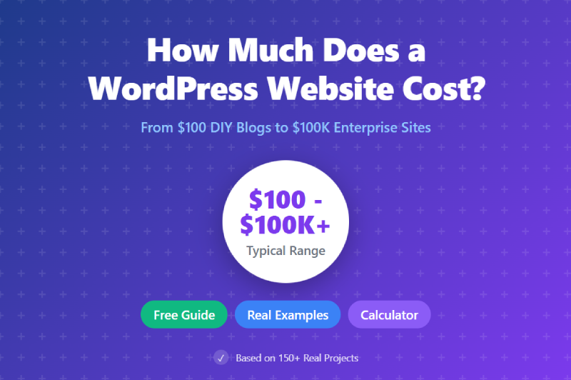 You are currently viewing How Much Does a WordPress Website Cost in 2025? [Complete Breakdown]