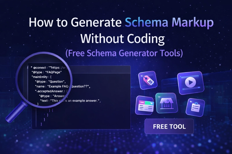 Read more about the article How to Generate Schema Markup Without Coding (Complete Beginner Guide)