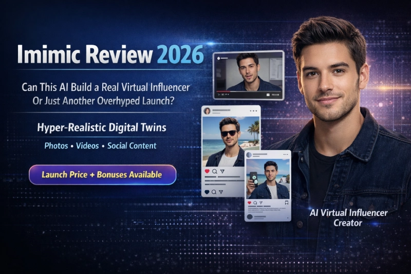 You are currently viewing Imimic Review: Can This AI Tool Really Create Viral Virtual Influencers From Scratch?