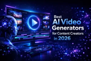 Read more about the article Best AI Video Generators for Content Creators in 2026 (Free & Paid)