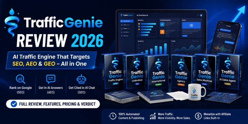 You are currently viewing TrafficGenie Review 2026: Does This AI Traffic Engine Actually Work?
