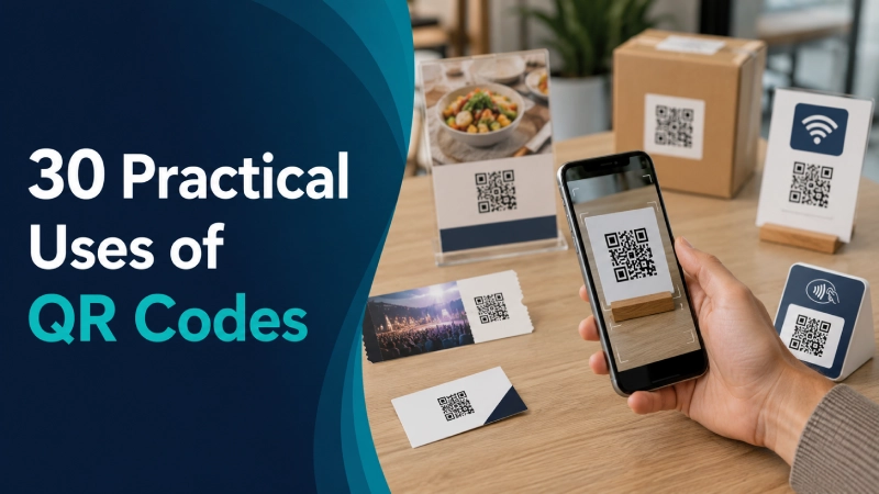 You are currently viewing 30 Practical Uses of QR Codes With Real-World Examples